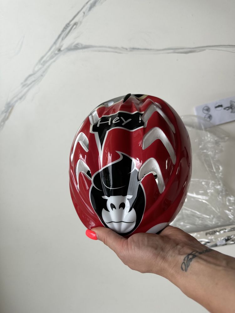 Kask rowerowy dziecięcy regulowany nowy