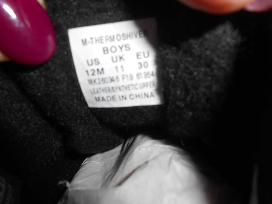 Зимові ботинки, черевики Merrell us12/30/19см. Нові