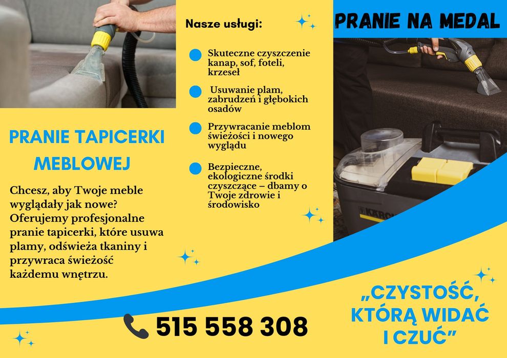 Pranie Tapicerki Częstochowa