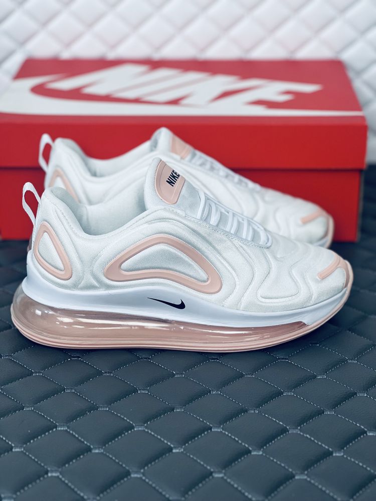 Nike Air Max 720 nude кросівки жіночі Найк Аір Макс 720 білі