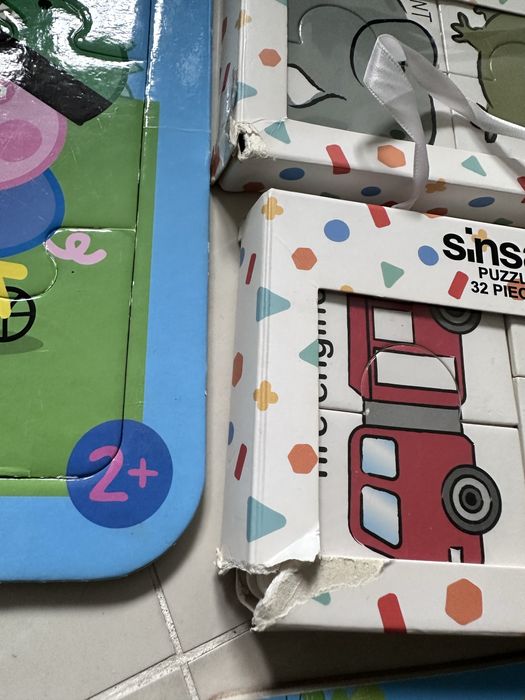 Zestaw puzzli dla dwulatków