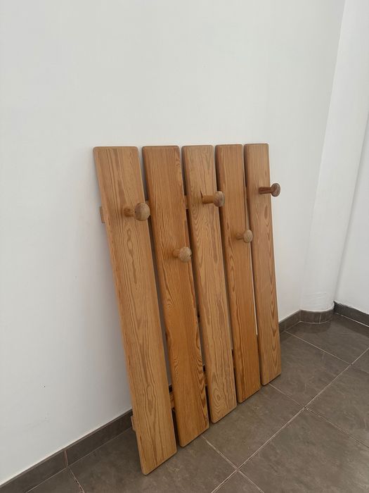 Cabide em Madeira para 5 casacos