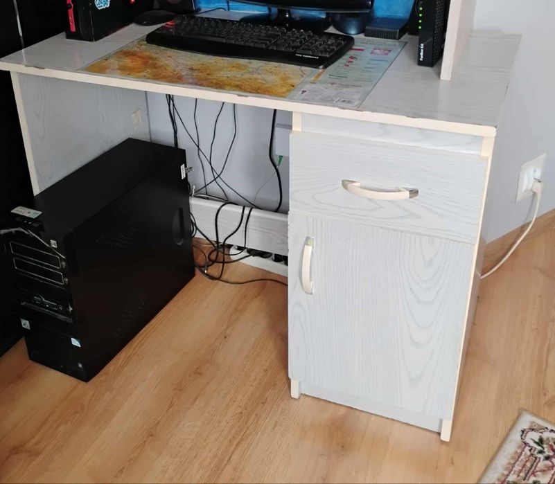 Biurko 100x55 białe