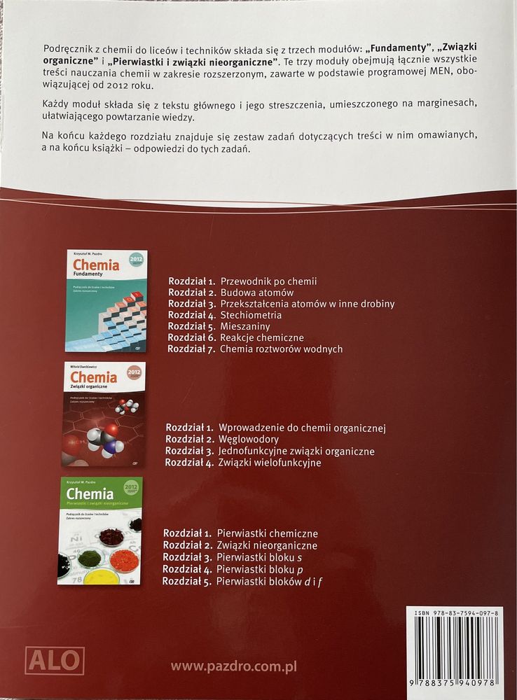 Chemia. Związki organiczne