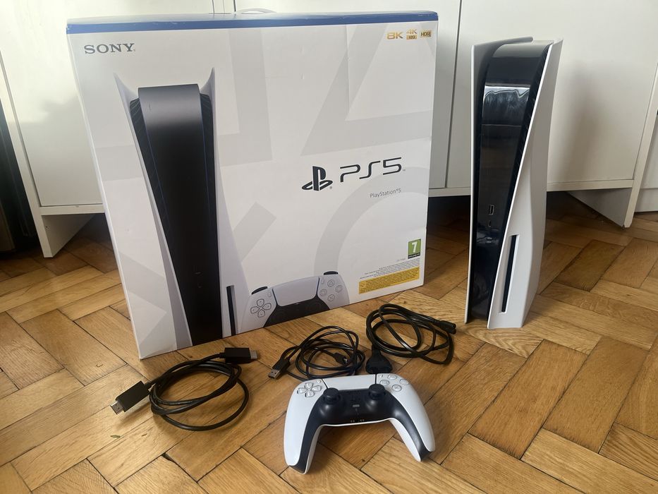 Playstation 5 jak nowa full zestaw gwarancja
