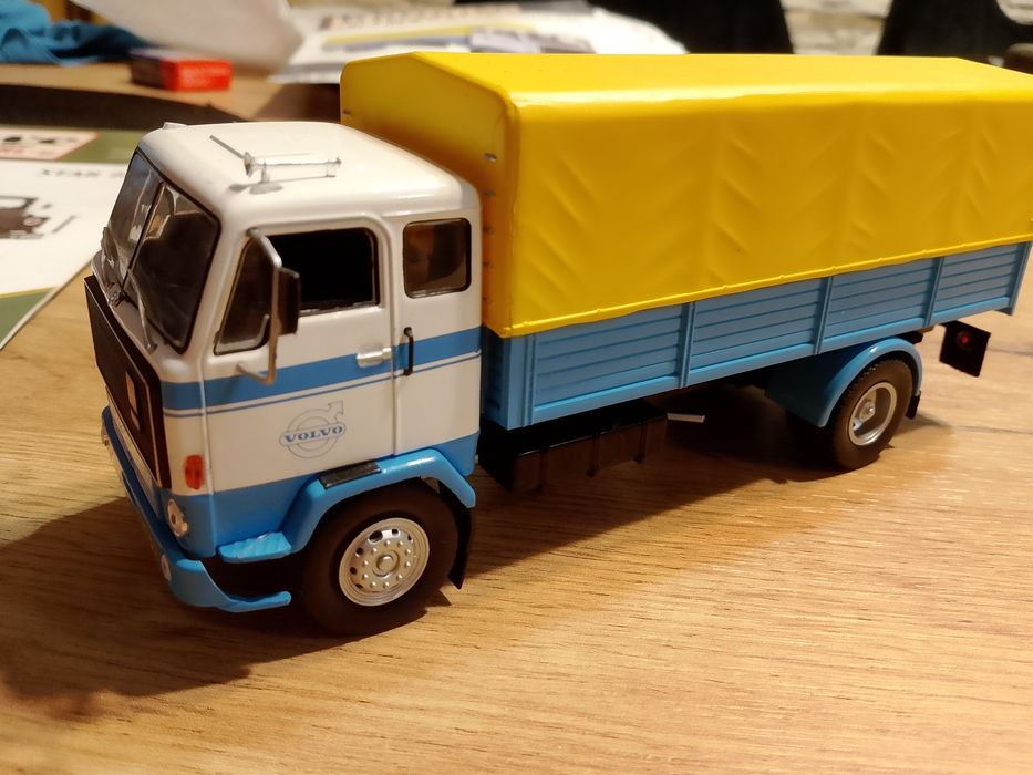 Kultowe ciężarówki prl deagostini Volvo F89 nr.52
