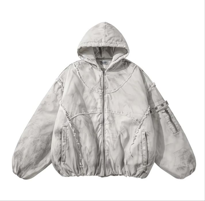 Куртка бомбер Зимняя Оверсайз Y2K (XL) В Стиле Дизель Diesel