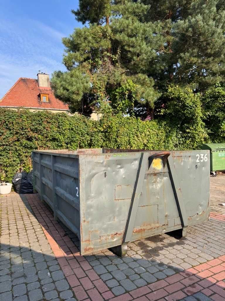 Kontener hakowy 7m - pomorskie, Kwidzyn GRUZ, ODPADY