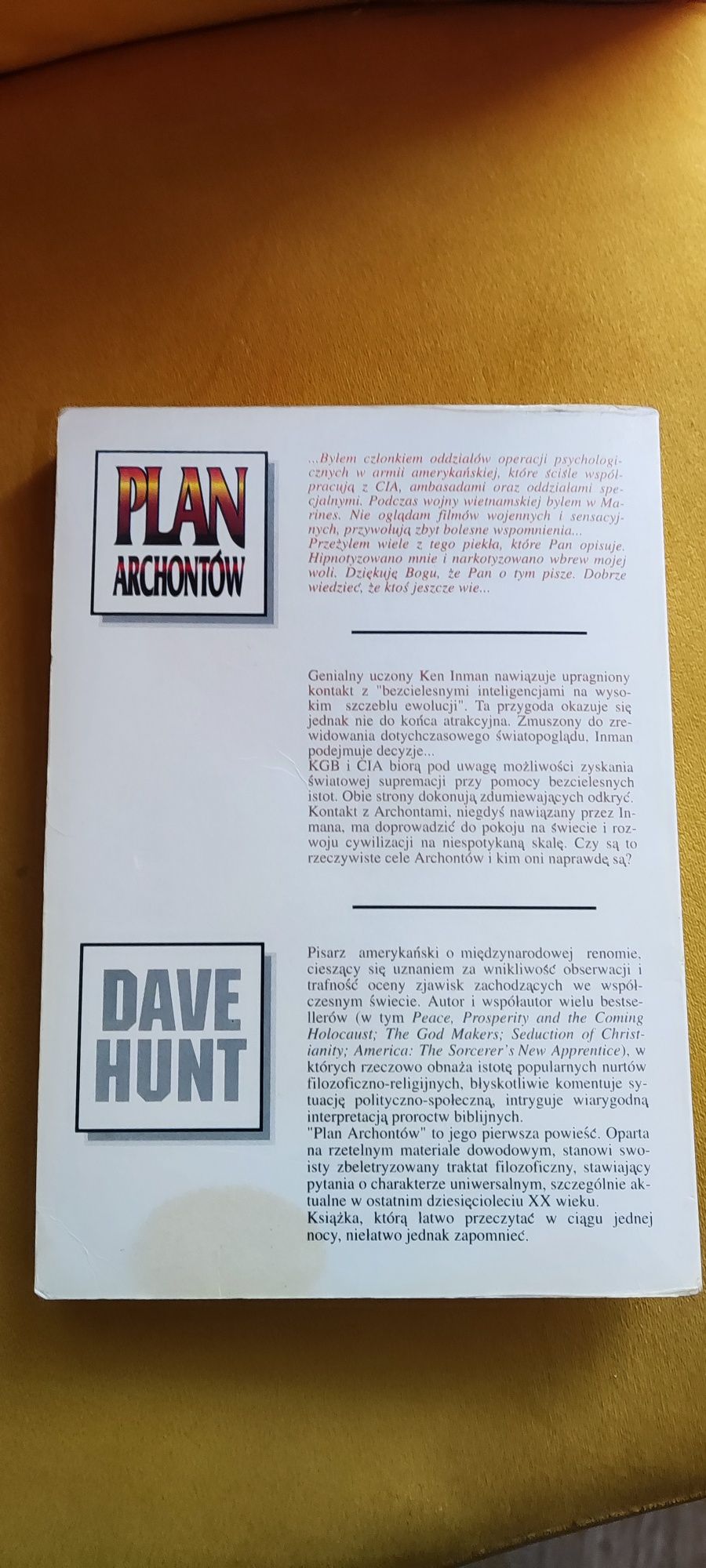Plan Archontów Dave Hunt