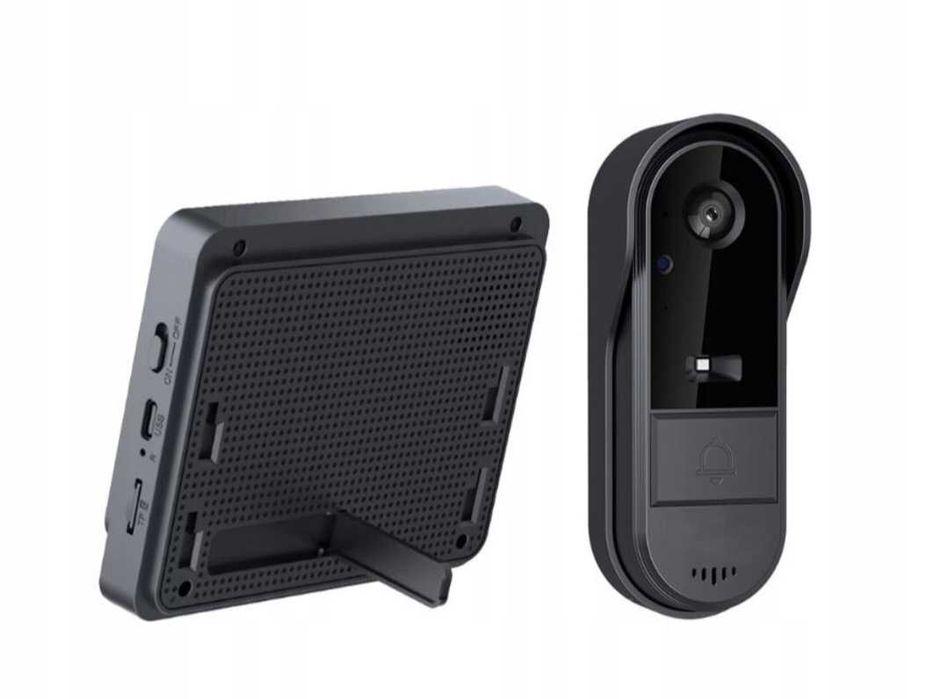 Bezprzewodowy Videodomofon Kamera 1080P HD Dzwonek Domofon