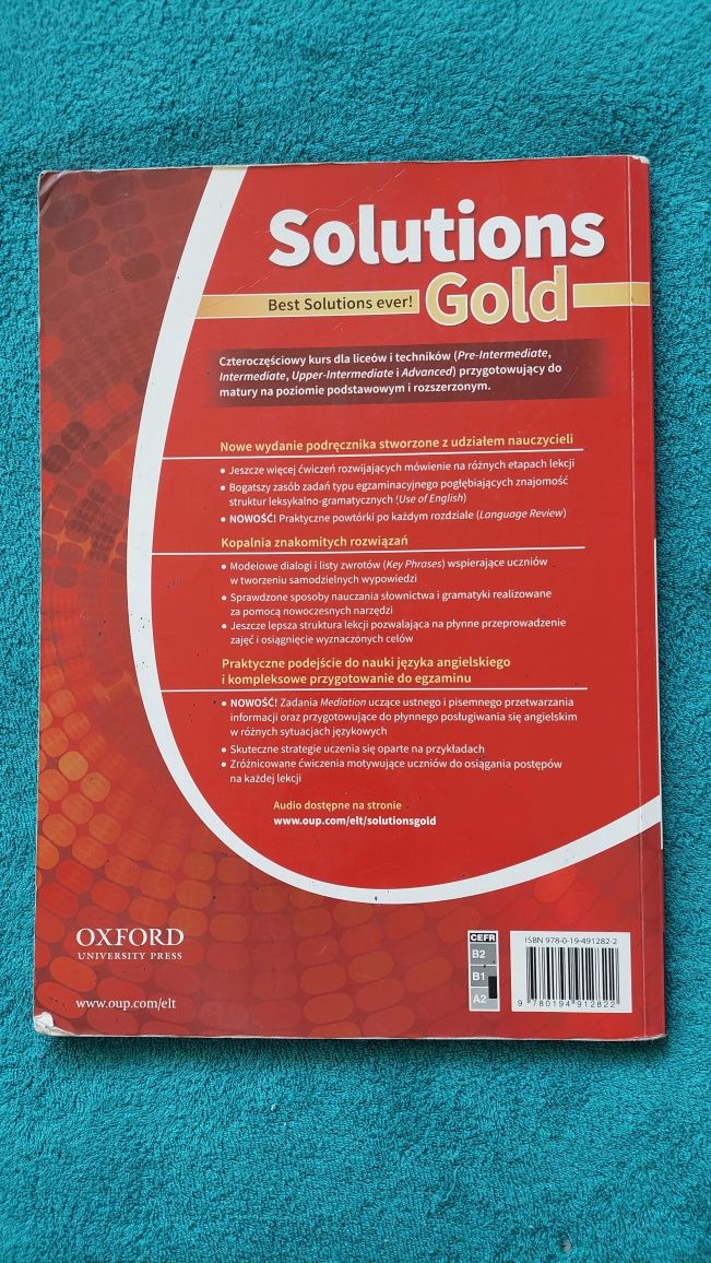 Podręcznik Solutions Gold OXFORD