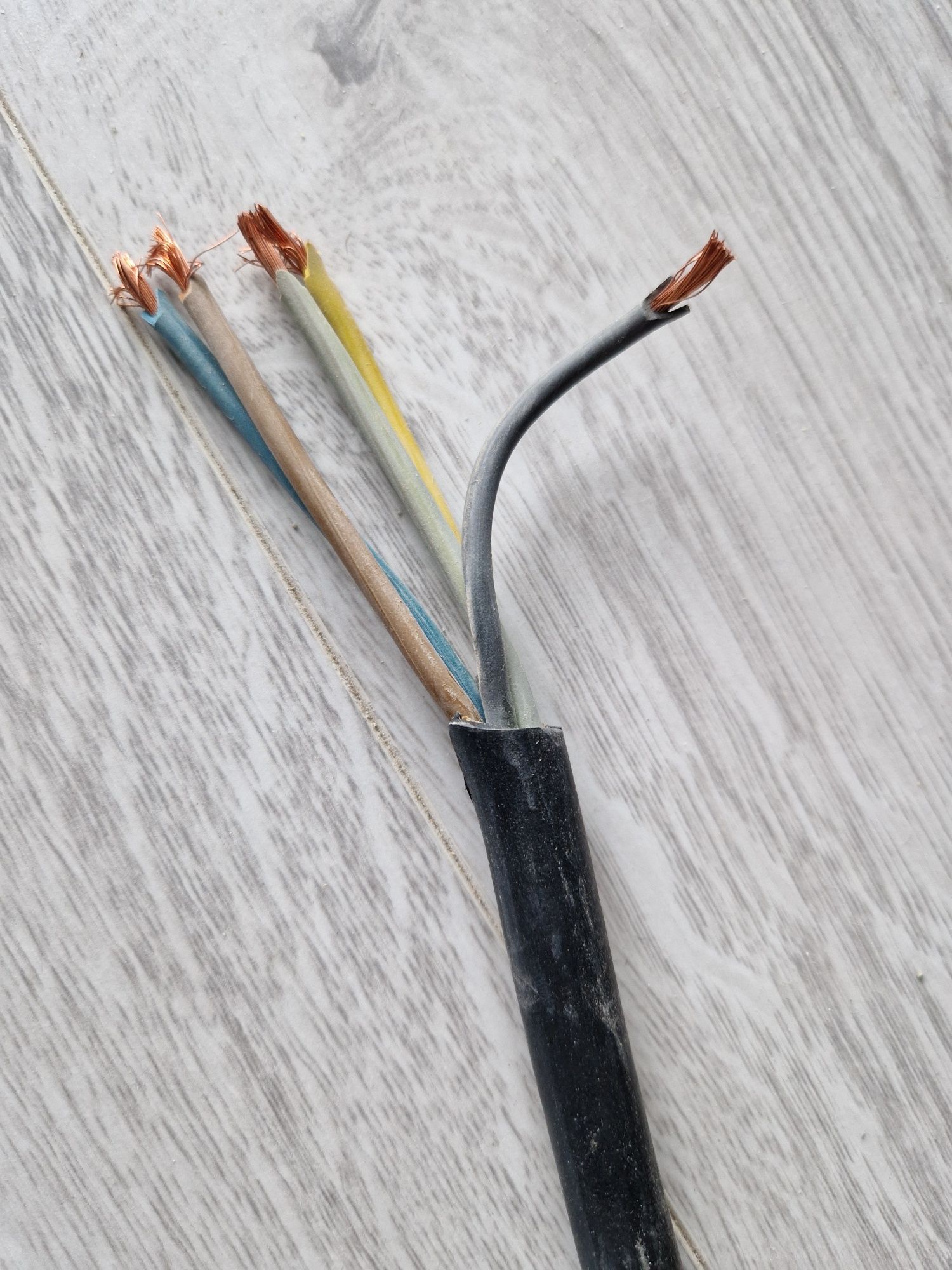 Kabel do płyty indukcyjnej 5x2.5