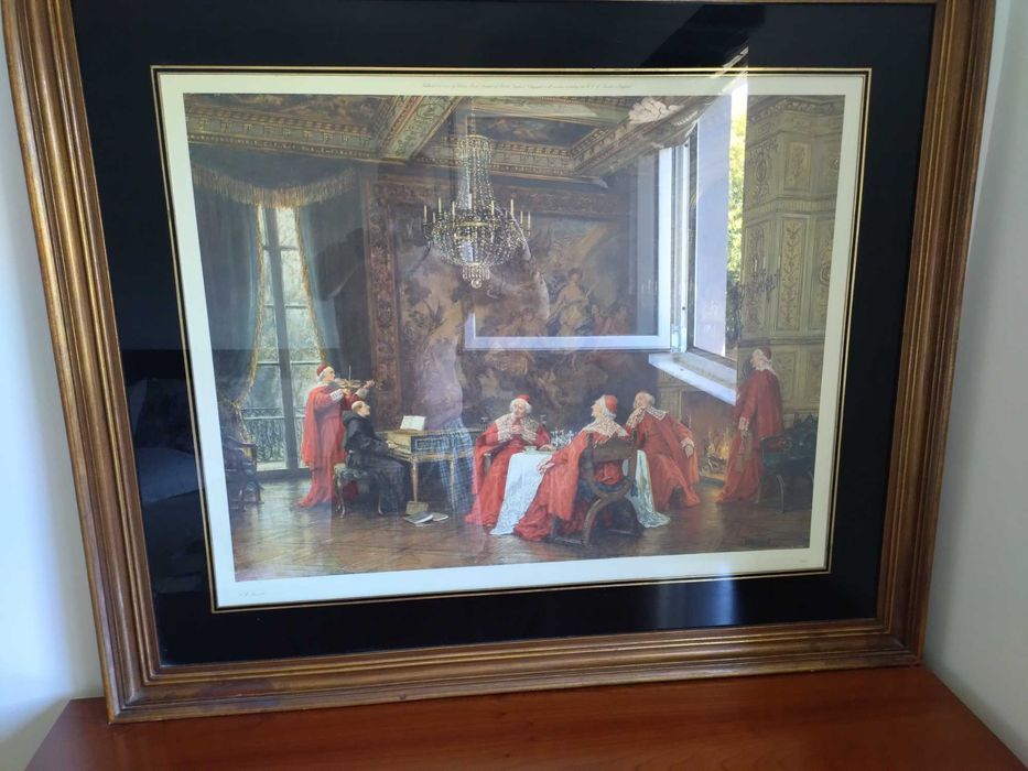 Quadro "Ceia dos Cardeais"