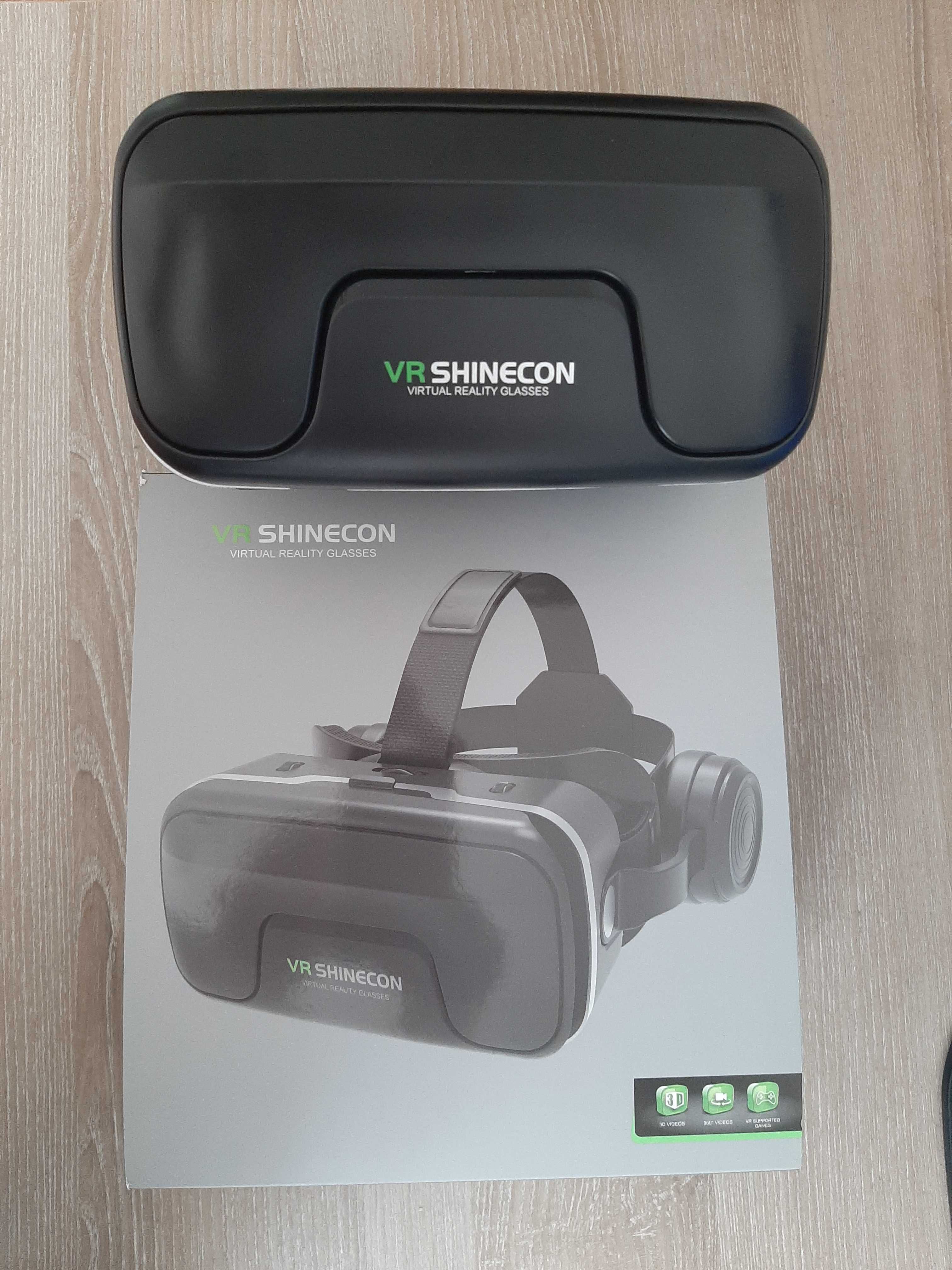 Окуляри віртуальної реальності Shinecon VRSC-G04+Джойстик для телефону