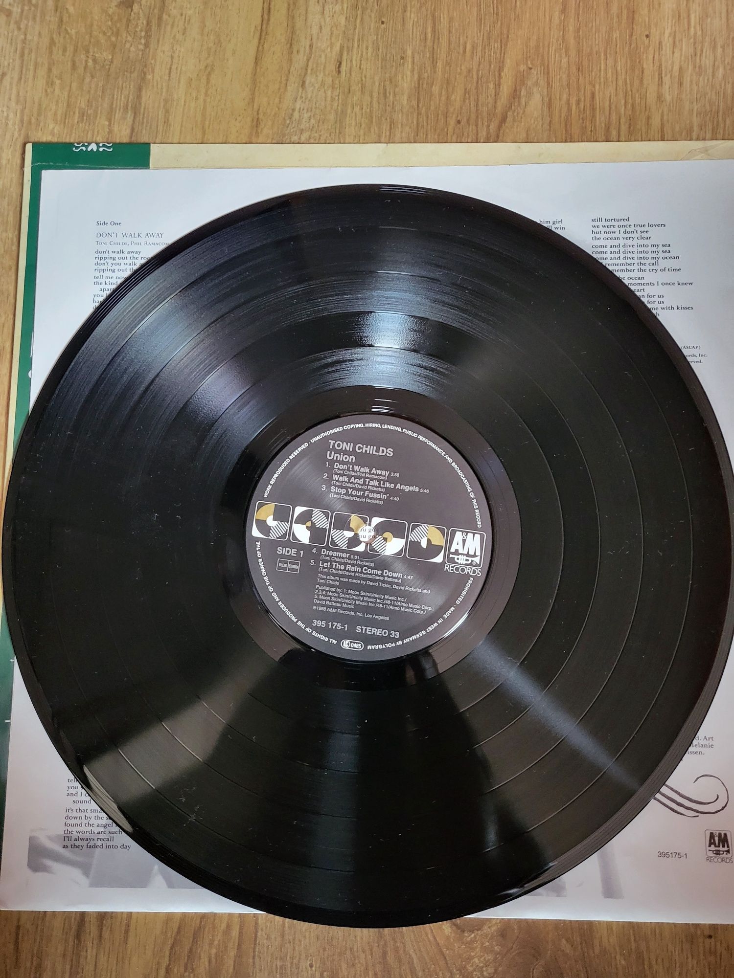 Toni Childs-union LP winyl