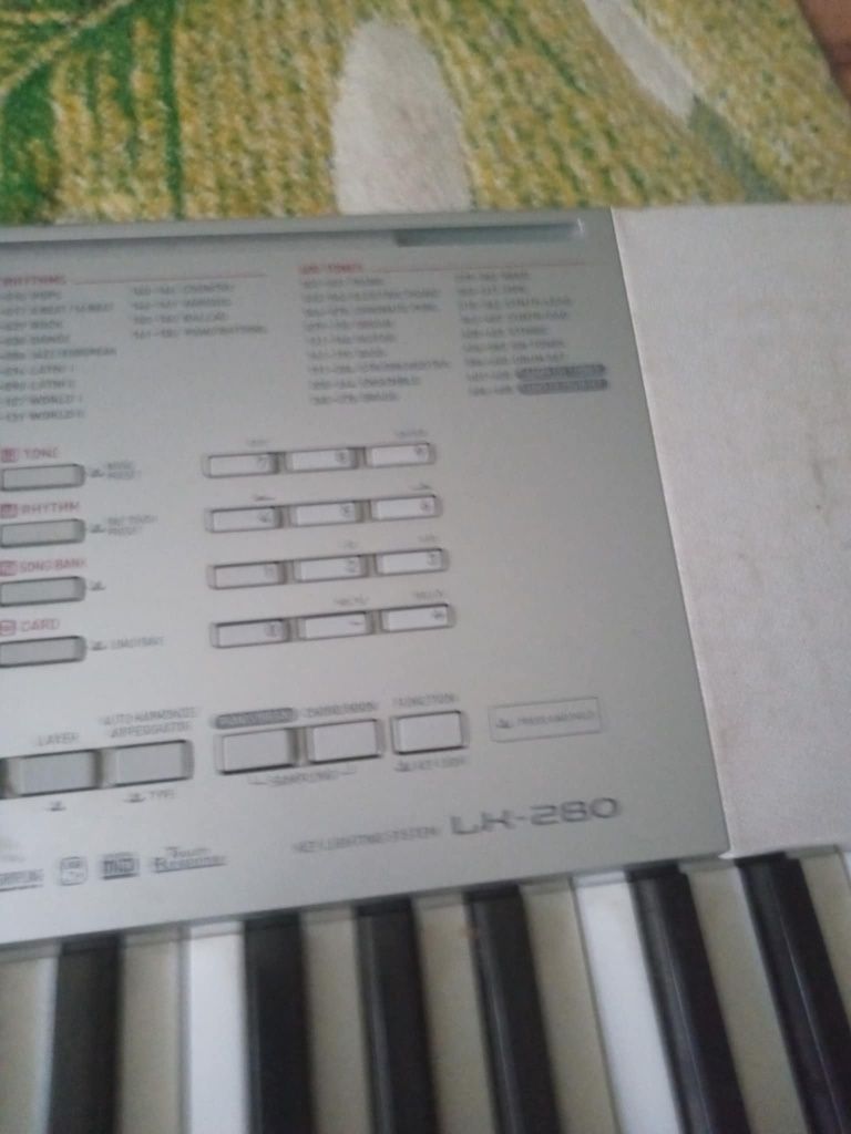 Casio keyboard lk 280