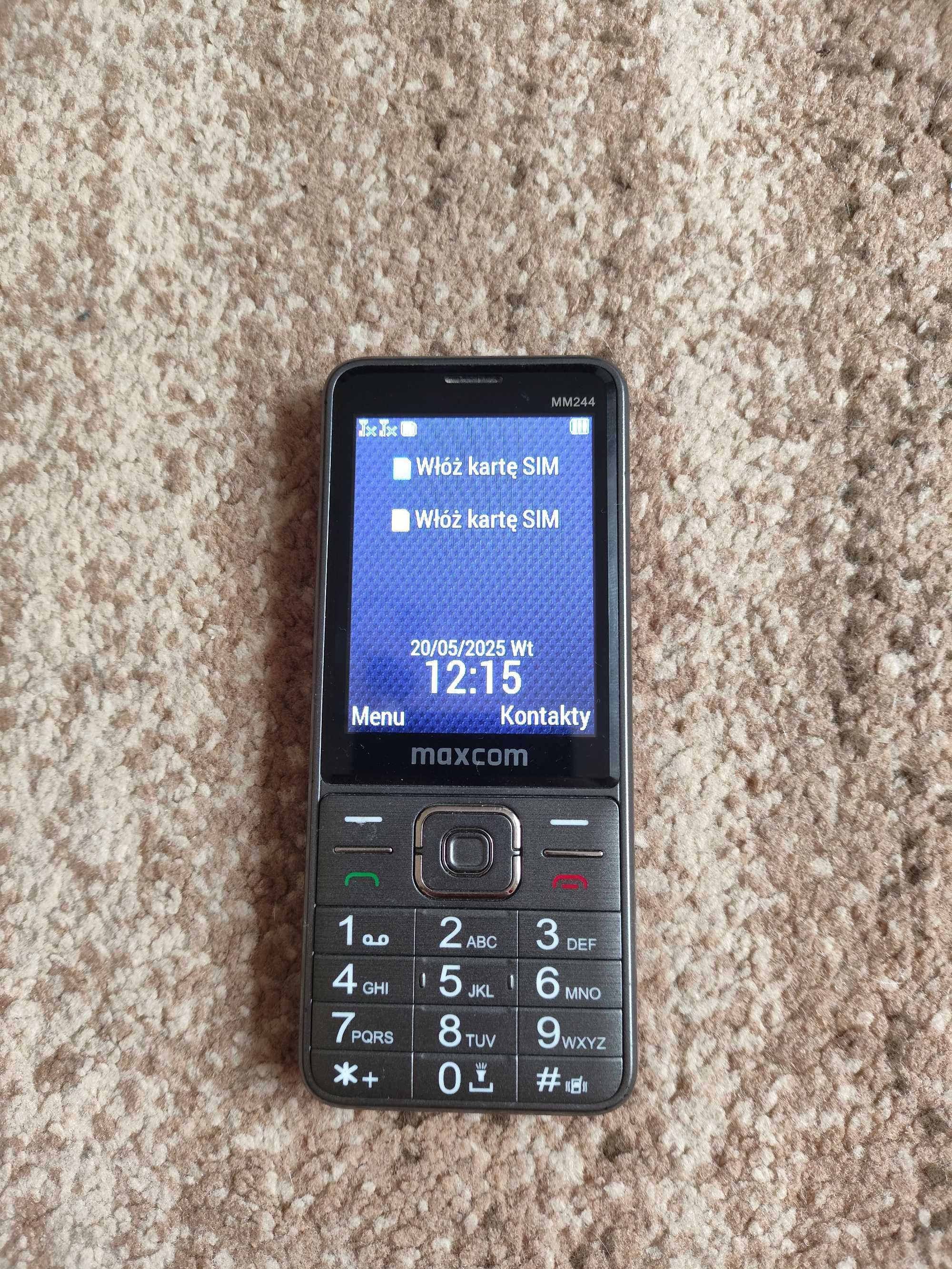 Telefon Maxcom MM244, Uniwersalny/Dla Seniora