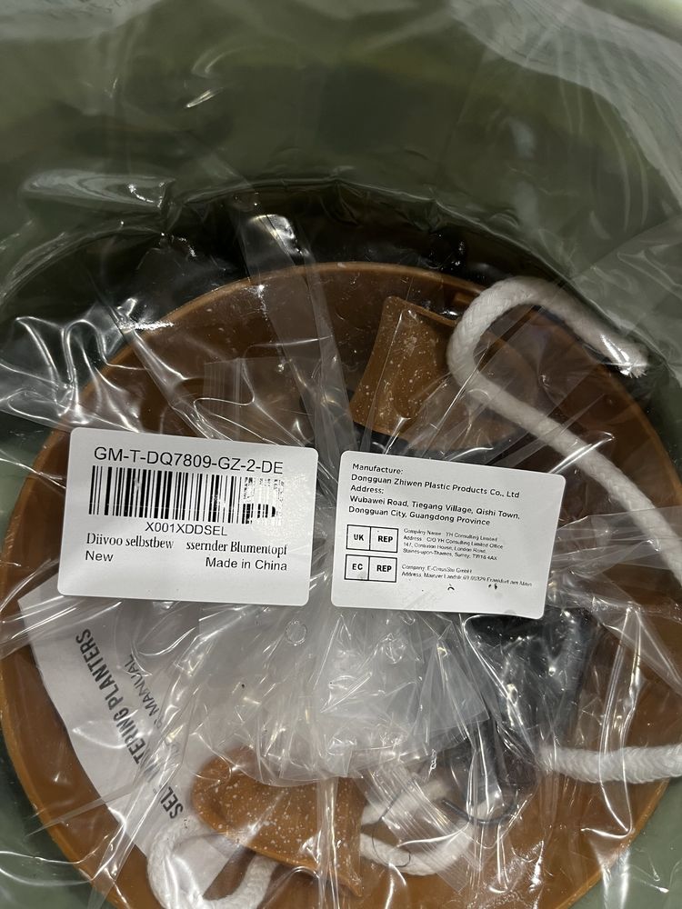 Doniczka wisząca z otworami drenażowymi 20 cm