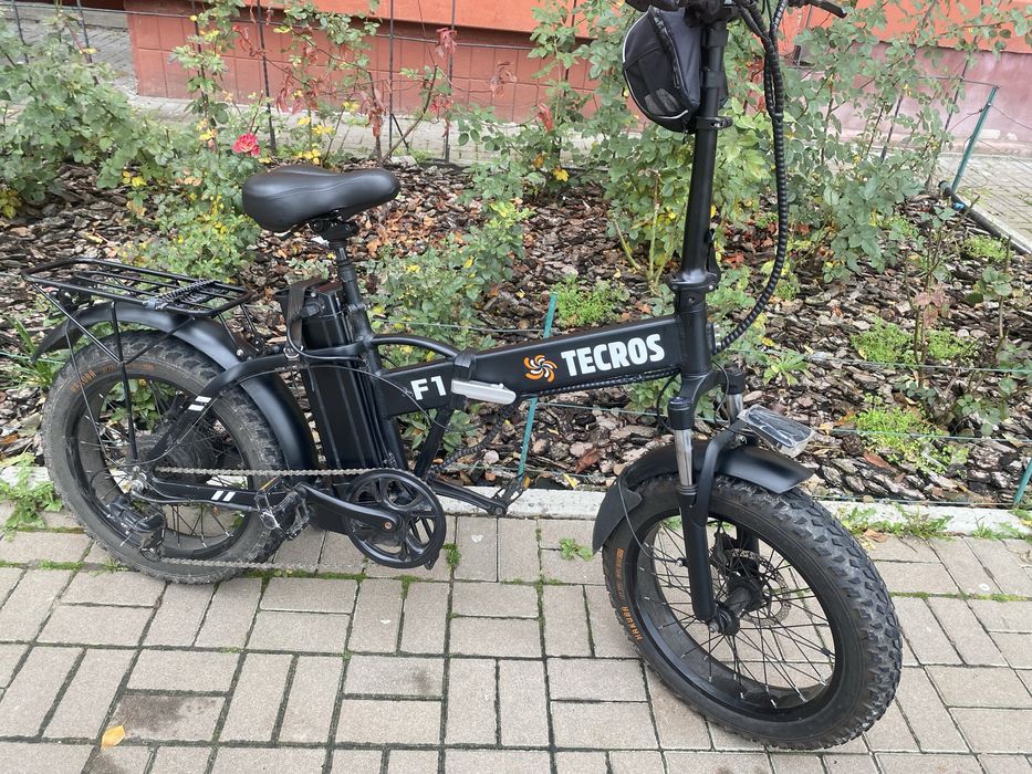 Електровелосипед Tecros F1, фет байк