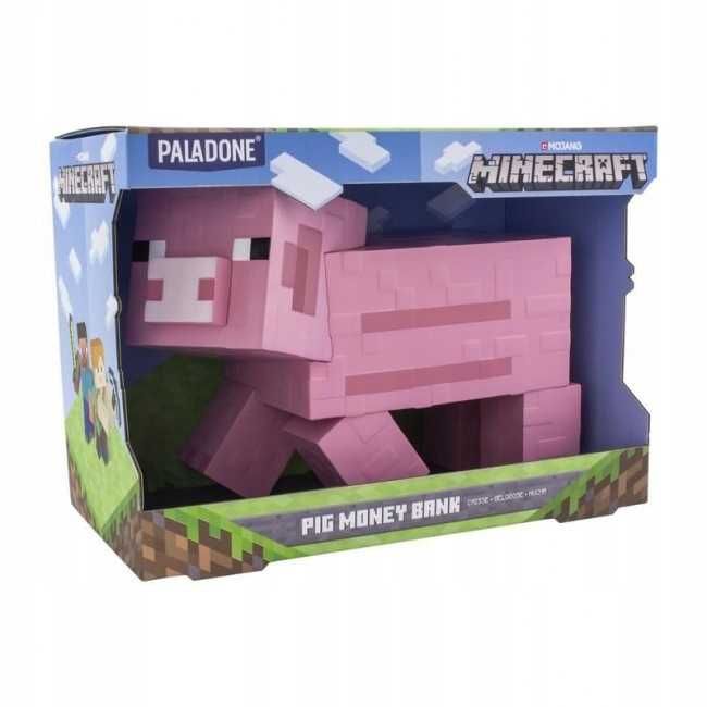 Minecraft skarbonka świnka / pig money bank