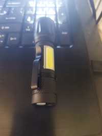 LED USB фонарик лампочка магнит открывашка брелок usb-c