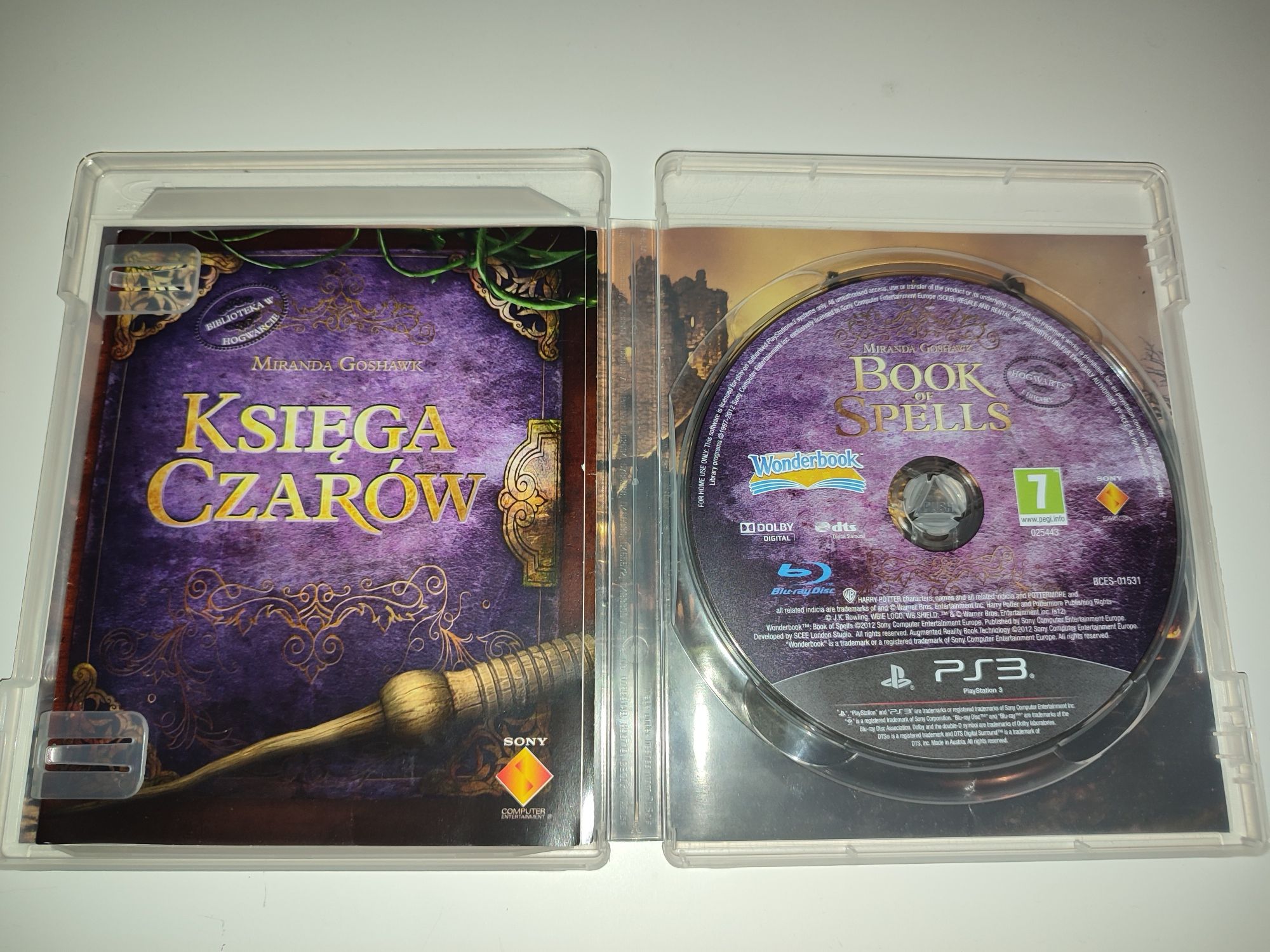 Gra Ps3 Księga Czarów move edition PL gry PlayStation 3 Minecraft LEGO