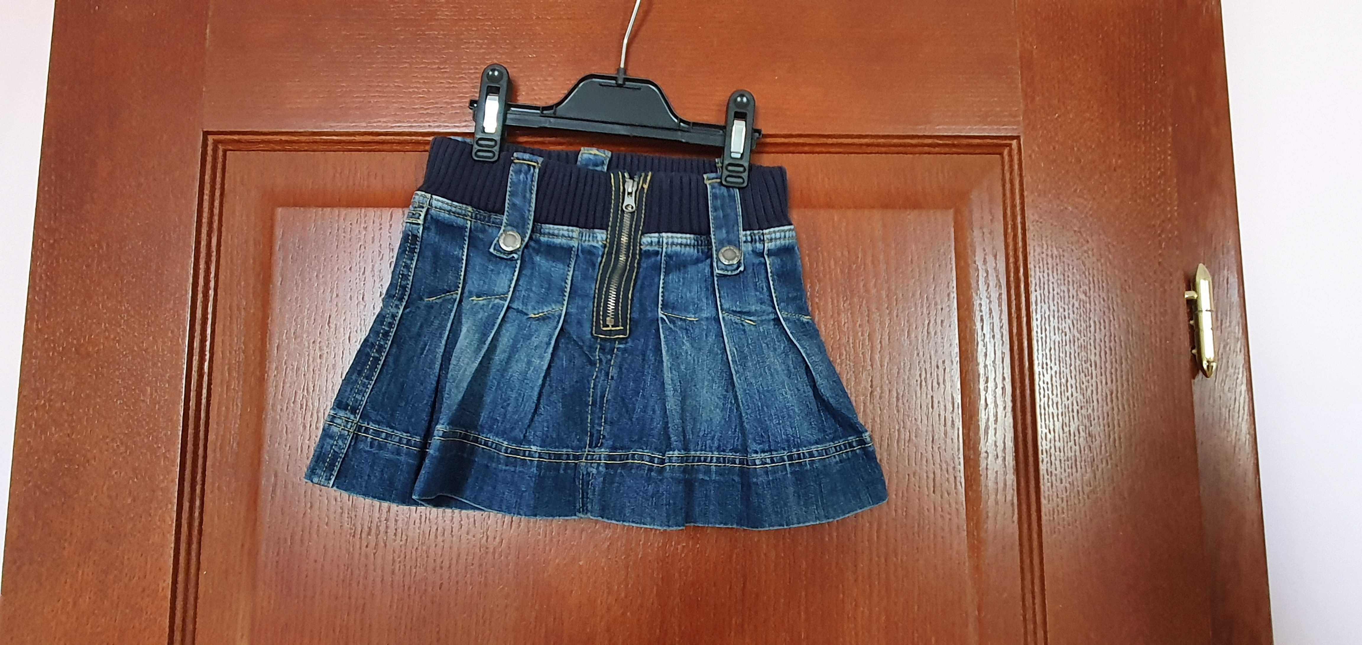 Spódnica dżinsowa dla dziewczynki 2/3 lata rozmiar 98 Zara