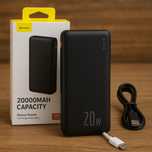 Powerbank baseus z szybkim ładowaniem 20000mAh 20W USB-C USB-A + kabel