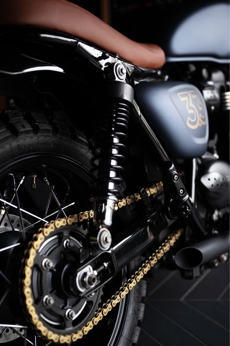 Triumph Street Twin 900 cafe racer projekt „33” z 2017r abs