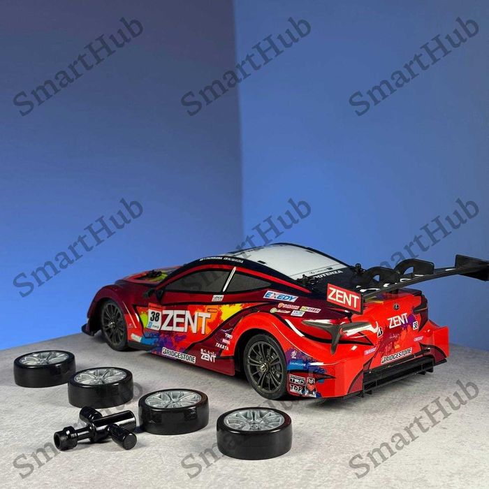 Машинка для дрифта на радиоуправлении Lexus LC500 1:16. Дрифт машинки