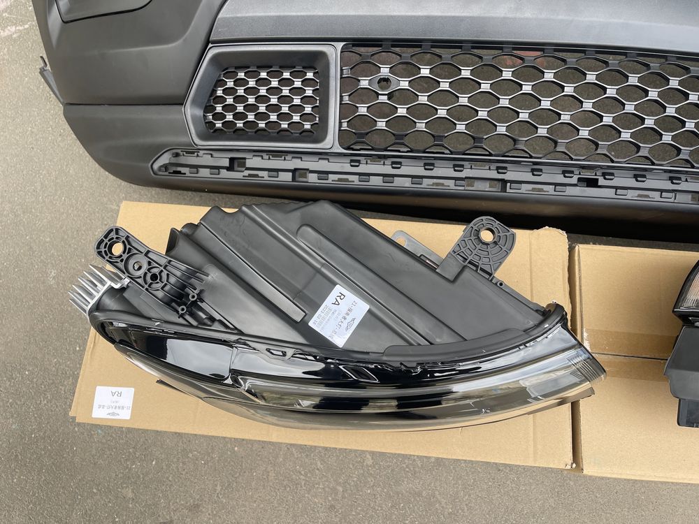 Бампер Jeep Compass рестайлинг 2021 2022 бампер компас