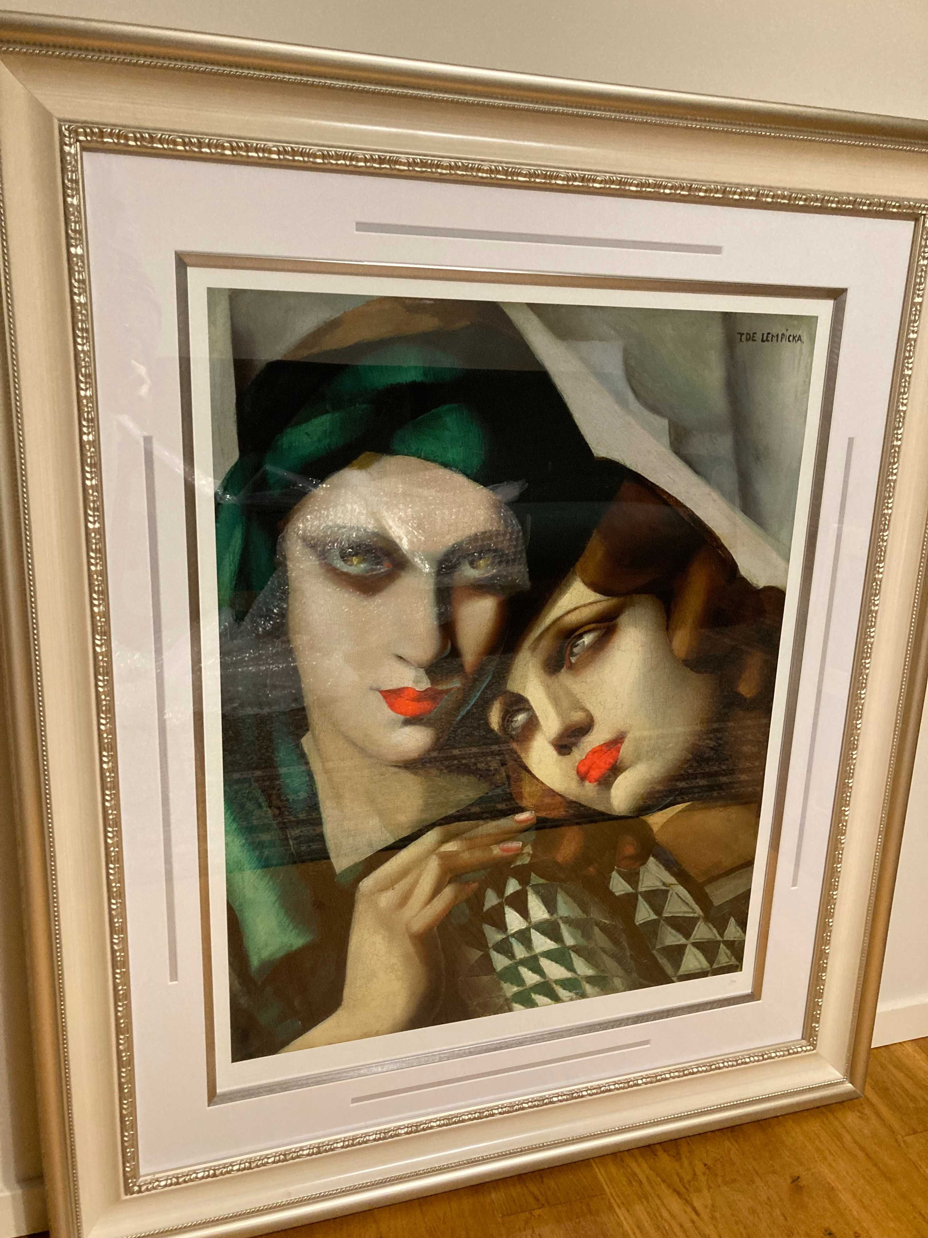 Tamara Lempicka -The Green Turban- grafika edycja Edition Gouttelette.