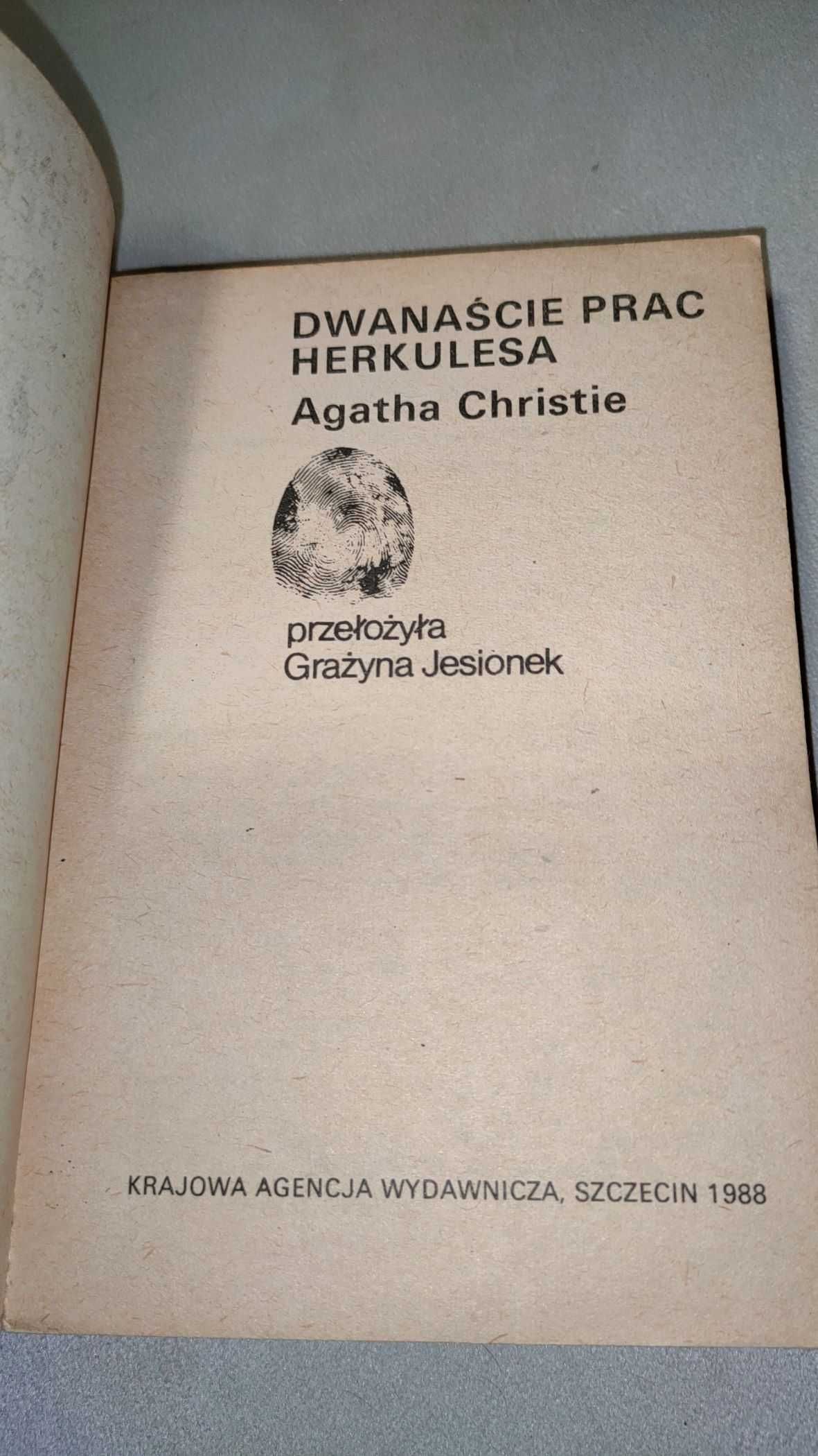 „Dwanaście prac Herkulesa” Agata Christie + GRATIS książka