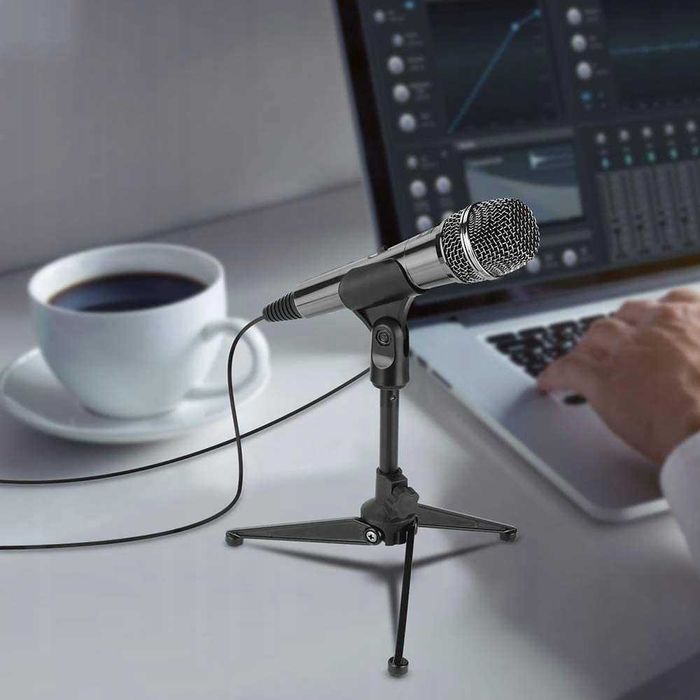 Mikrofon pojemnościowy XIAOKOA M30 USB + statyw