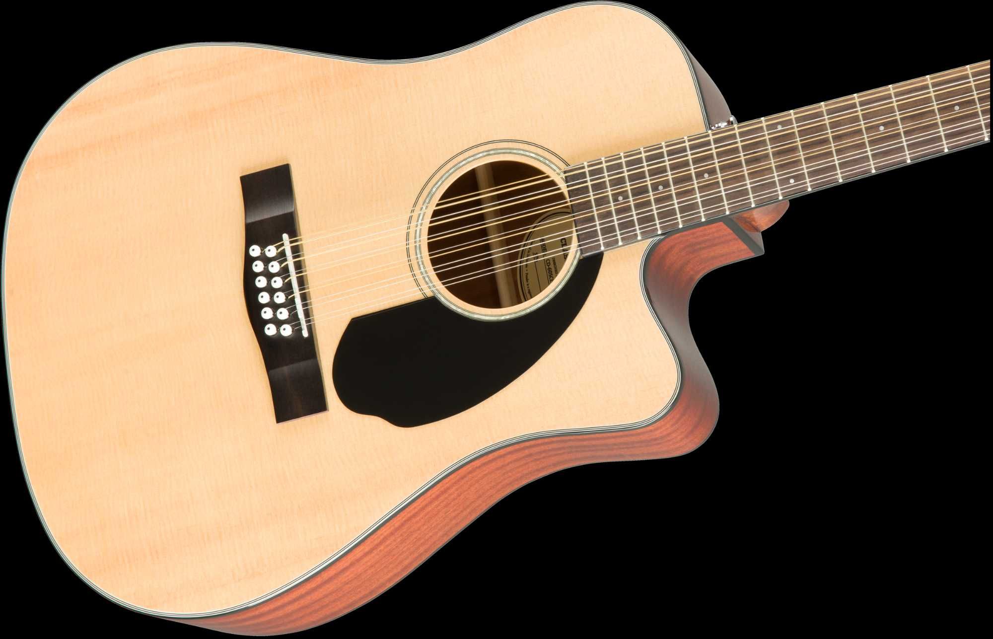 Gitara elektro-akustyczna Fender CD-60SCE - 12 strunowa