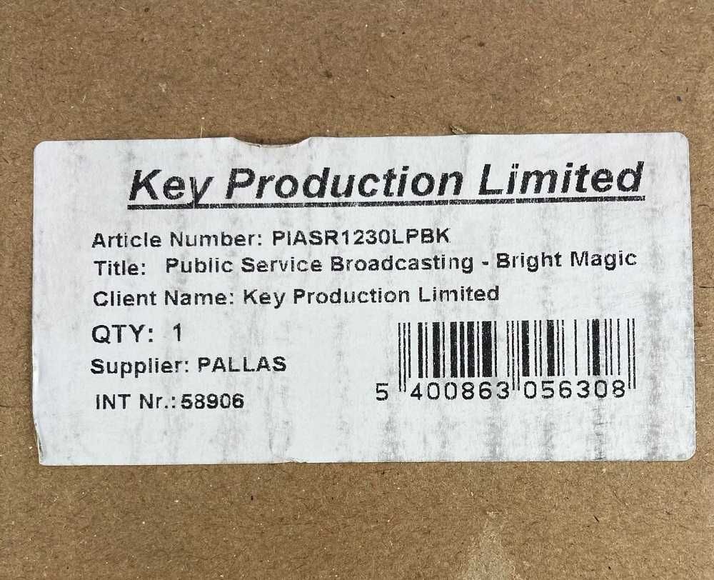 Public Service Broadcasting - Bright Magic (2021) LP+2xCD Super Deluxe