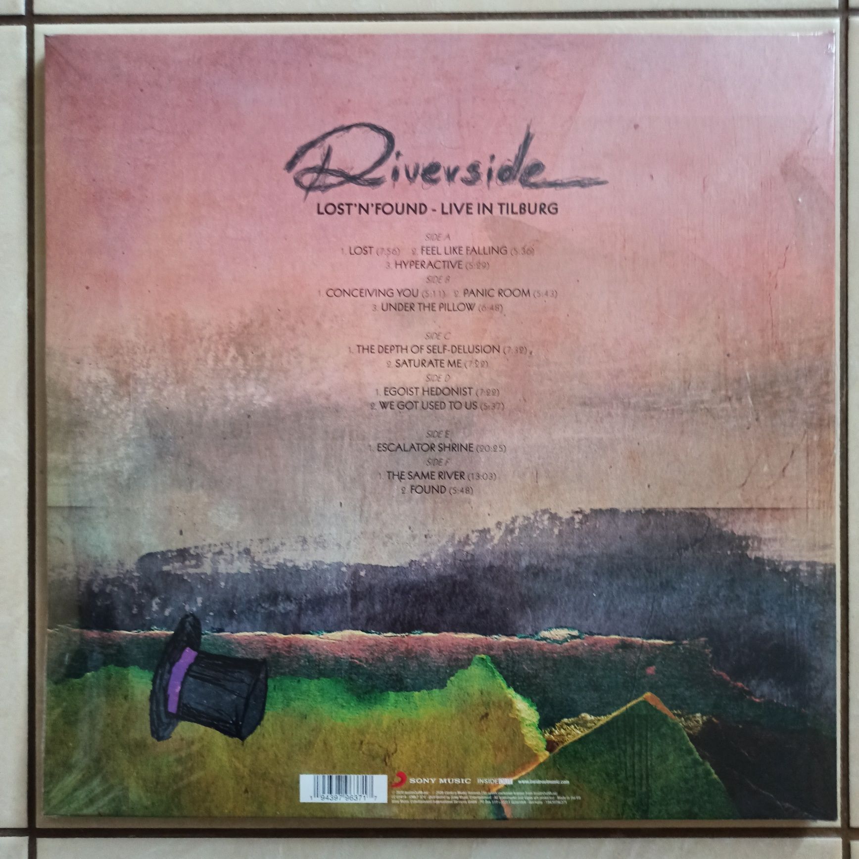 LP: Riverside - Lost'n'found - Live in Tilburg; Mint/folia