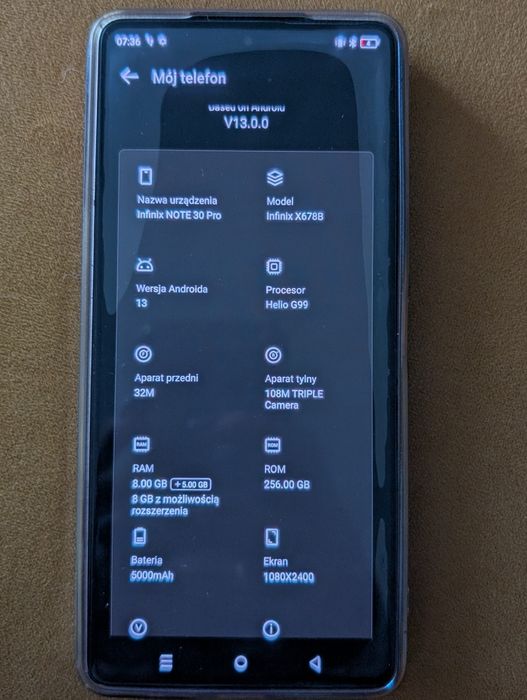 Telefon Infinix Note 30 pro