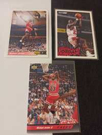 Zestaw 3 Kart NBA Micheal Jordan - Legenda Chicago Bulls