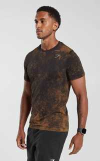 Чоловіча футболка для тренувань Gymshark Washed Seamless T-Shirt