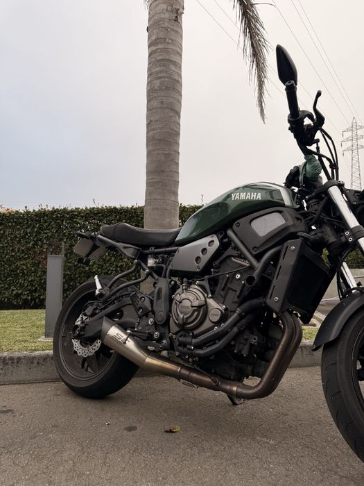 Yamaha XSR 700 Green