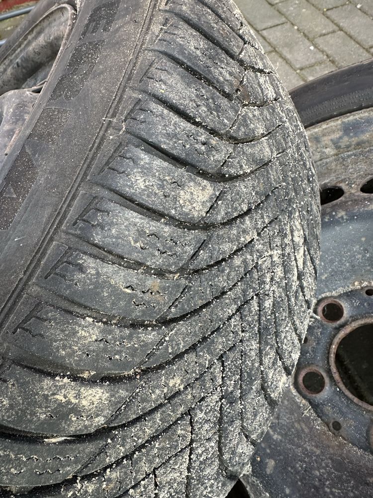 Kola z oponami zimowymi mercedes w203 205/55/R16