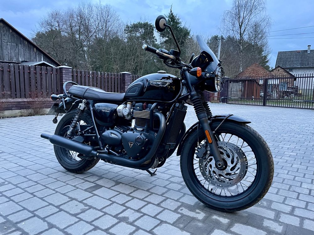 Triumph Bonneville t120 Black, scrambler, speed twin