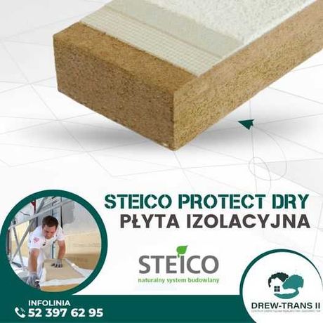 Płyty Steico Protect do zewnętrznej izolacji budynku - włókno drzewne