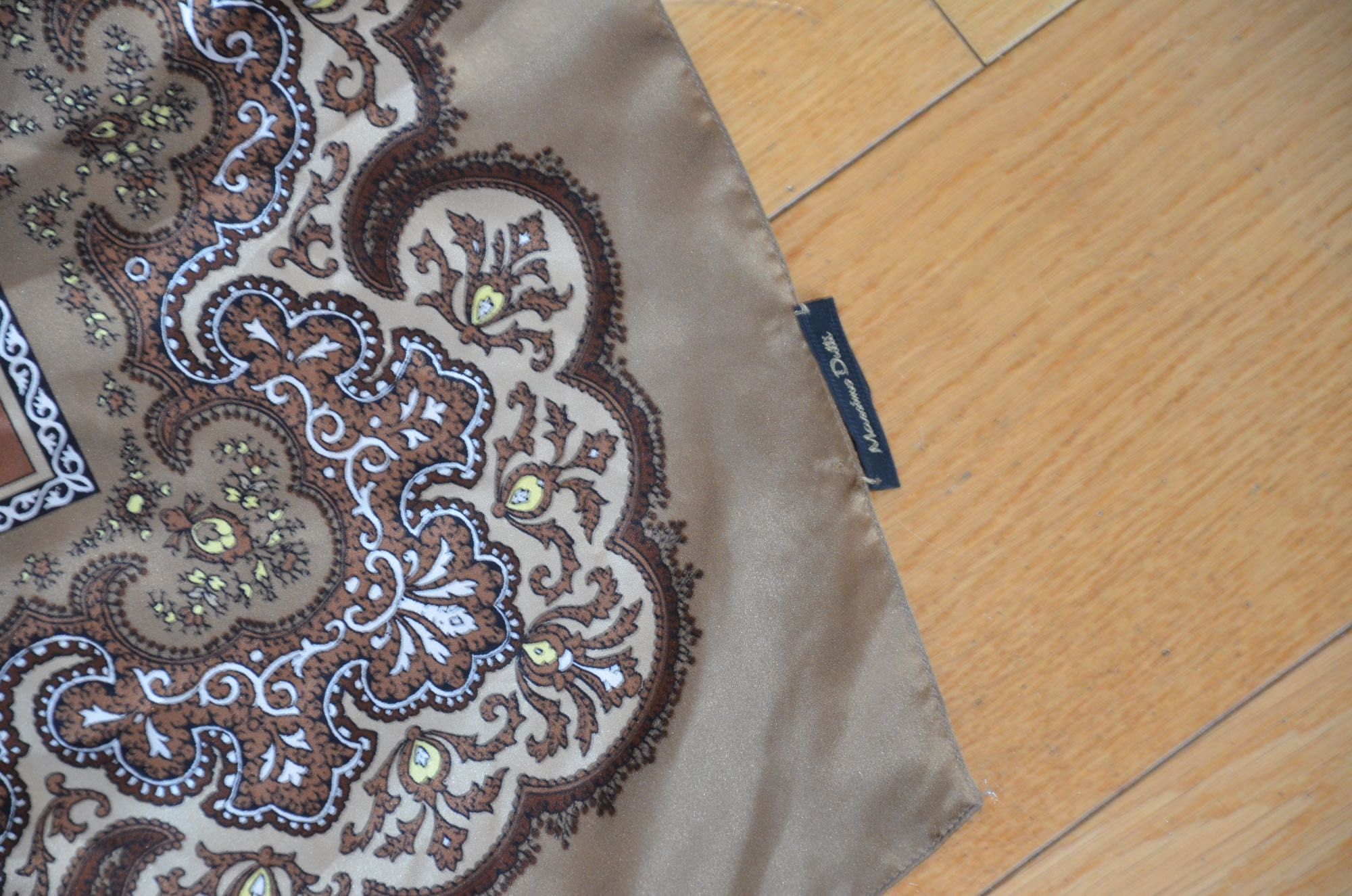 chusta/apaszka Massimo Dutti  silk jedwab