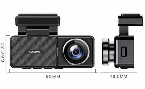 Відеореєстратор Aspiring Alibi 11 QHD 2K Dual WiFi