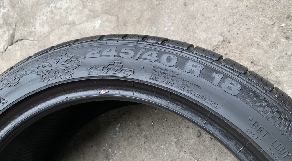 Шини Continental WinterContact TS 810 245/40 R18 пара