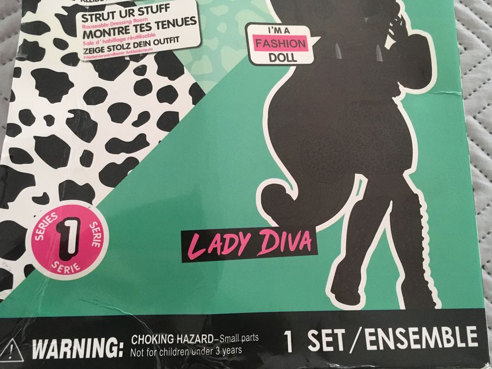 Boneca de Coleção Série1 - LOL Surprise Boneca Fashion OMG - Lady Diva