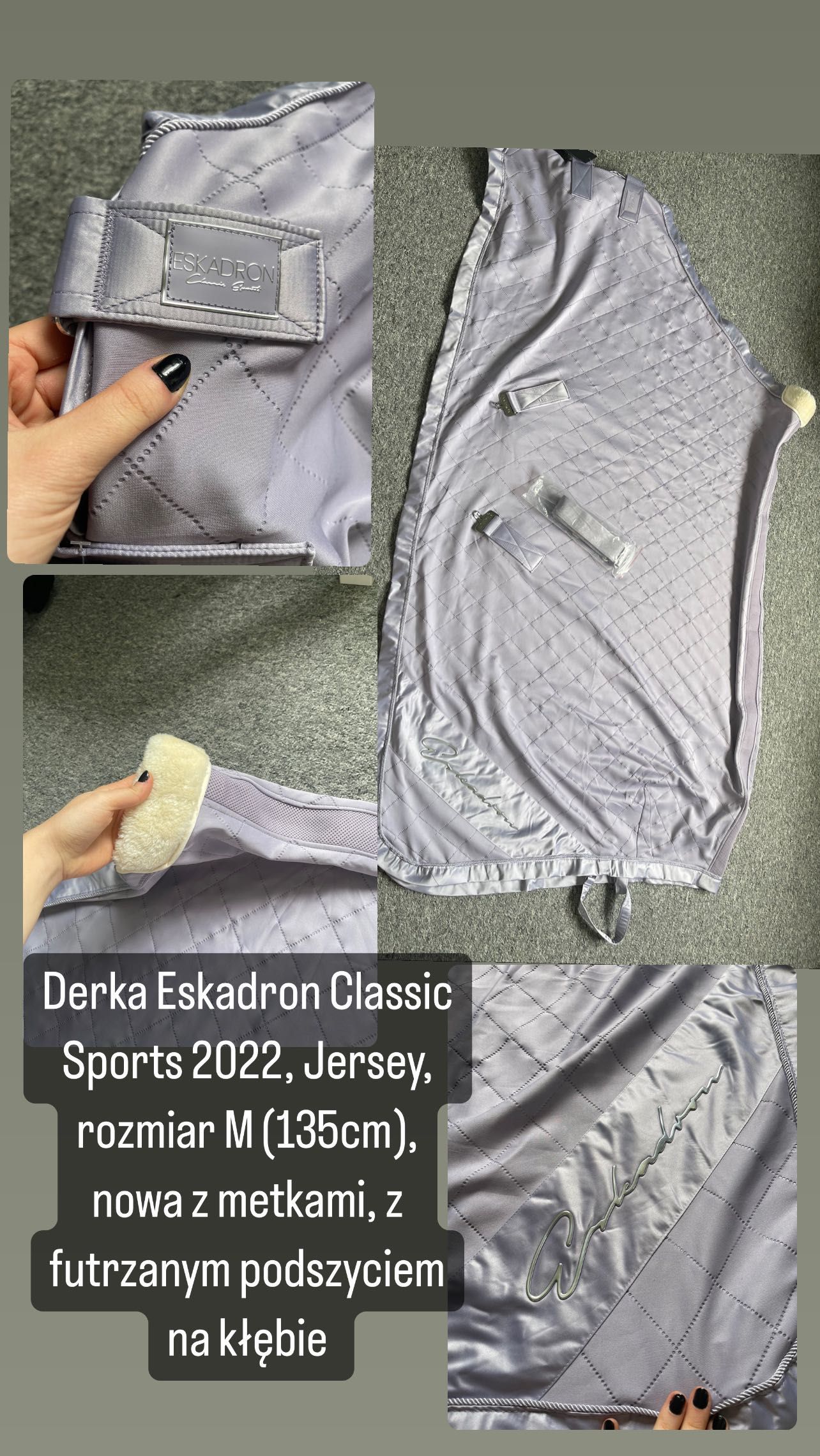 Derka eskadron silk Purple