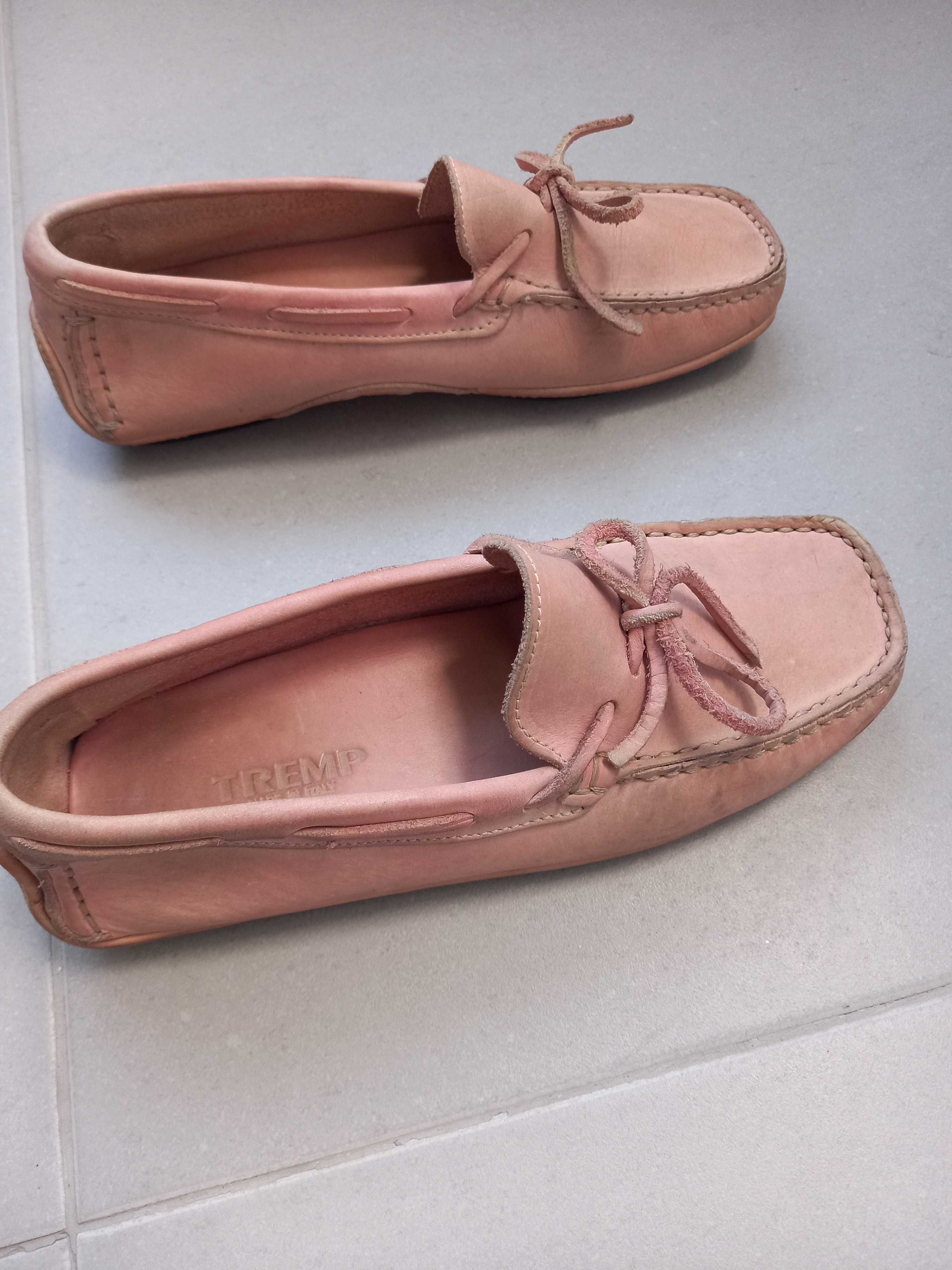 Mocassins rosa tamanho 35